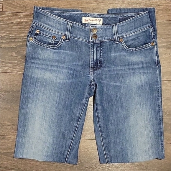 ❤ RED ENGINE CINDER SLIM STRAIGHT JEANS, 4 (27) - Picture 1 of 5